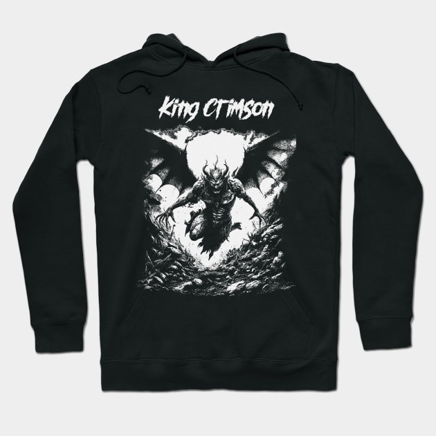 Mysterious Abyss King Crimson Hoodie by Mutearah